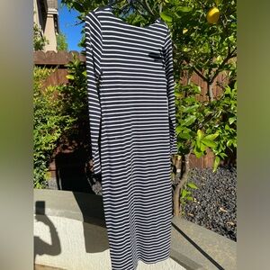 NAVY N- WHITE NORAH STP Dress